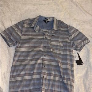 L Volcom Short Sleeve Button Down